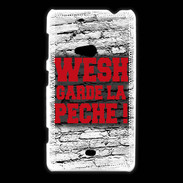 Coque Nokia Lumia 625 Wesh garde la pèche Rouge