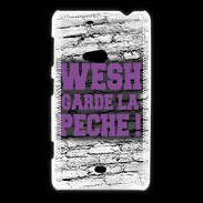 Coque Nokia Lumia 625 Wesh garde la pèche Violet