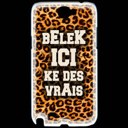 Coque Samsung Galaxy Note 2 Belek Ici Léopard