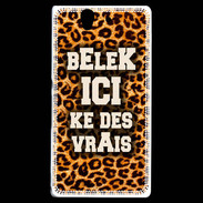 Coque Sony Xperia Z Belek Ici Léopard