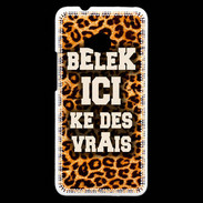 Coque HTC One Belek Ici Léopard