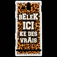 Coque Sony Xperia U Belek Ici Léopard