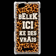 Coque Sony Xperia M Belek Ici Léopard