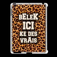 Coque iPad 2/3 Belek Ici Léopard