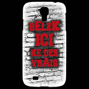 Coque Samsung Galaxy S4 Belek Ici Rouge