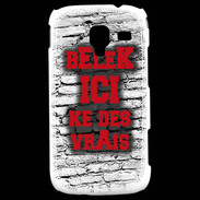 Coque Samsung Galaxy Ace 2 Belek Ici Rouge
