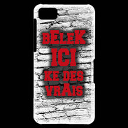 Coque Blackberry Z10 Belek Ici Rouge
