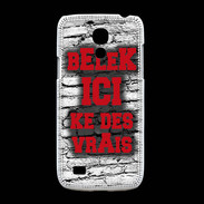 Coque Samsung Galaxy S4mini Belek Ici Rouge