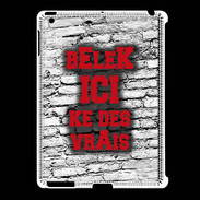Coque iPad 2/3 Belek Ici Rouge