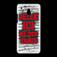 Coque HTC One Mini Belek Ici Rouge