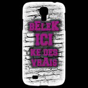 Coque Samsung Galaxy S4 Belek Ici Violet