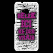 Coque HTC One Belek Ici Violet
