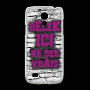 Coque Samsung Galaxy S4mini Belek Ici Violet