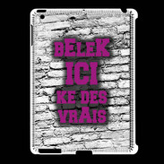 Coque iPad 2/3 Belek Ici Violet