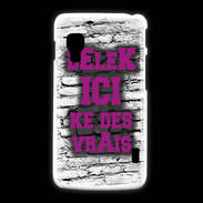 Coque LG L5 2 Belek Ici Violet