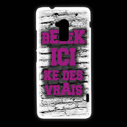 Coque HTC One Max Belek Ici Violet