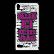 Coque Huawei Ascend P6 Belek Ici Violet