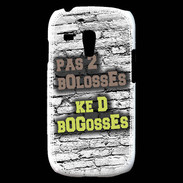 Coque Samsung Galaxy S3 Mini Pas 2 bolosses sur fond en brique