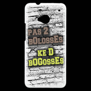 Coque HTC One Pas 2 bolosses sur fond en brique