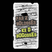 Coque Nokia Lumia 625 Pas 2 bolosses sur fond en brique