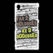 Coque Sony Xpéria Z1 Pas 2 bolosses sur fond en brique