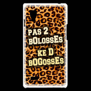 Coque LG Optimus L9 Pas 2 bolosses Léopard
