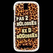 Coque HTC One SV Pas 2 bolosses Léopard