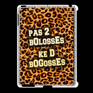 Coque iPad 2/3 Pas 2 bolosses Léopard