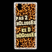 Coque Huawei Ascend P2 Pas 2 bolosses Léopard