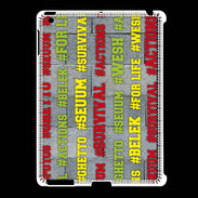 Coque iPad 2/3 Wesh Vert Jaune