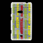 Coque Nokia Lumia 625 Wesh Vert Jaune