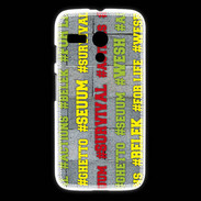 Coque Motorola G Wesh Vert Jaune