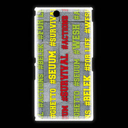 Coque Sony Xpéria Z Ultra Wesh Vert Jaune