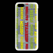 Coque iPhone 5C Wesh Vert Jaune