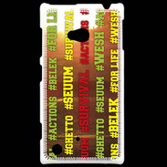 Coque Nokia Lumia 720 Wesh Vert Jaune Sun
