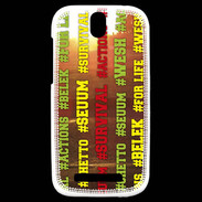 Coque HTC One SV Wesh Vert Jaune Sun