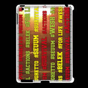 Coque iPad 2/3 Wesh Vert Jaune Sun