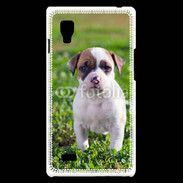 Coque LG Optimus L9 Chiot American Staffordshire terrier 