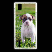 Coque Huawei Ascend P2 Chiot American Staffordshire terrier 