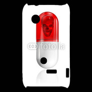 Coque Sony Xperia Typo Gélule tête de mort