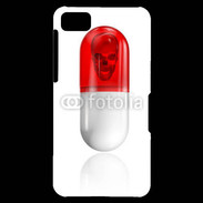 Coque Blackberry Z10 Gélule tête de mort