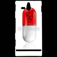 Coque Sony Xperia U Gélule tête de mort