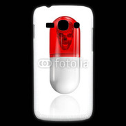 Coque Samsung Galaxy Ace3 Gélule tête de mort