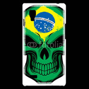 Coque LG Optimus L9 Brésil Tête de Mort