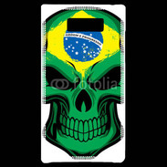 Coque LG Optimus L7 Brésil Tête de Mort
