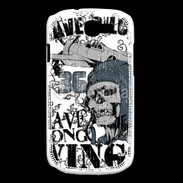 Coque Samsung Galaxy Express Pilote Tête de mort