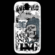 Coque HTC One SV Pilote Tête de mort