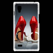 Coque LG Optimus L9 Chaussures et menottes