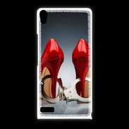 Coque Huawei Ascend P6 Chaussures et menottes