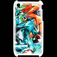 Coque iPhone 3G / 3GS Graffiti abstrait